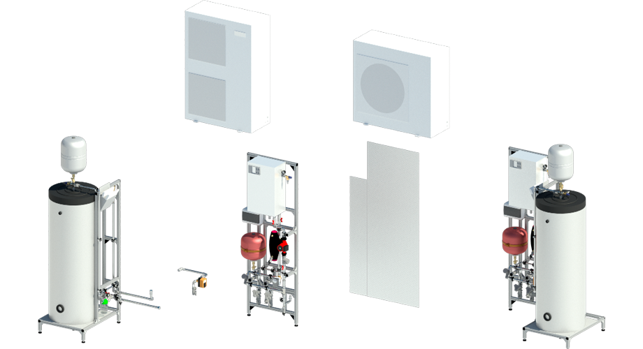 Конструктор блочно-модульной котельной HeatPumpBox-1 в Донецке
